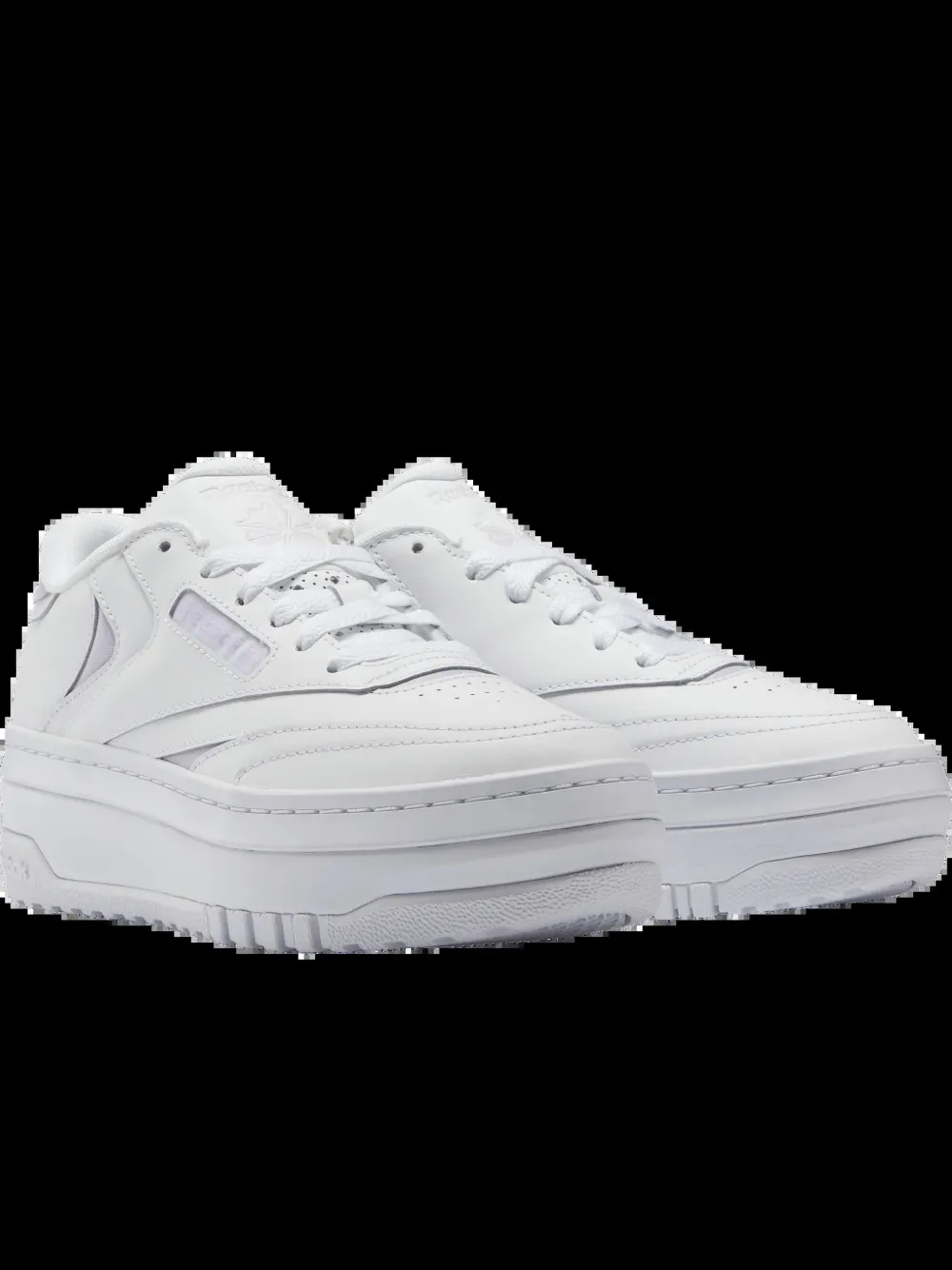 Reebok Club C Extra "white/luminous Lilac" Sneakers In White