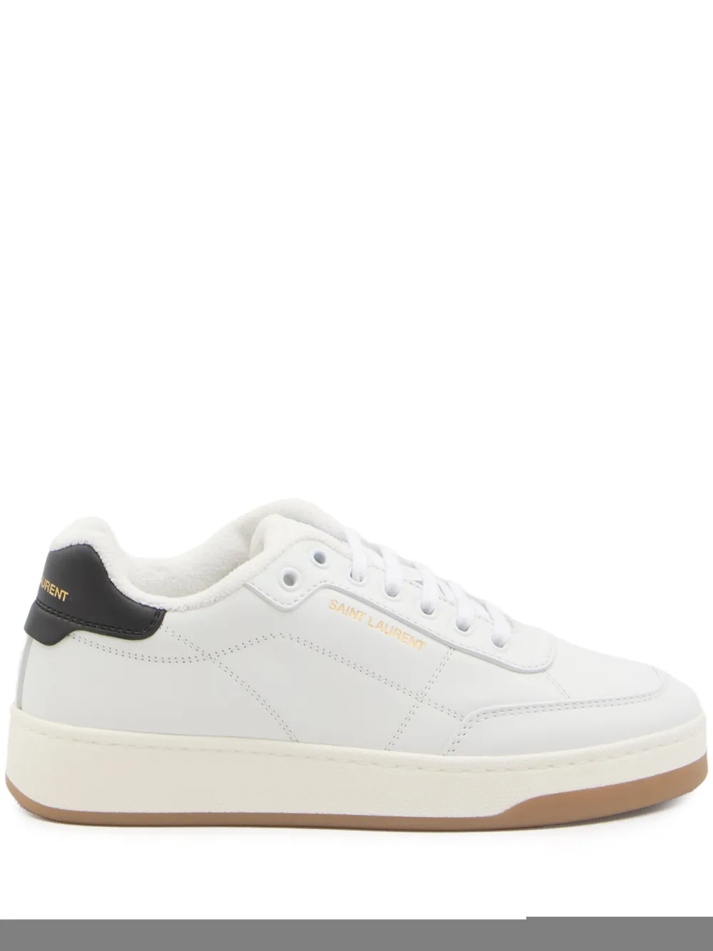 Shop Saint Laurent Sl/61 Sneakers In White