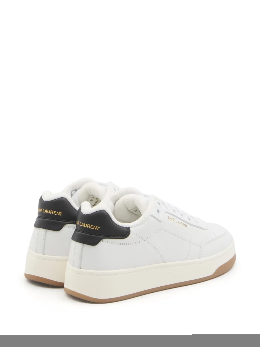Shop Saint Laurent Sl/61 Sneakers In White