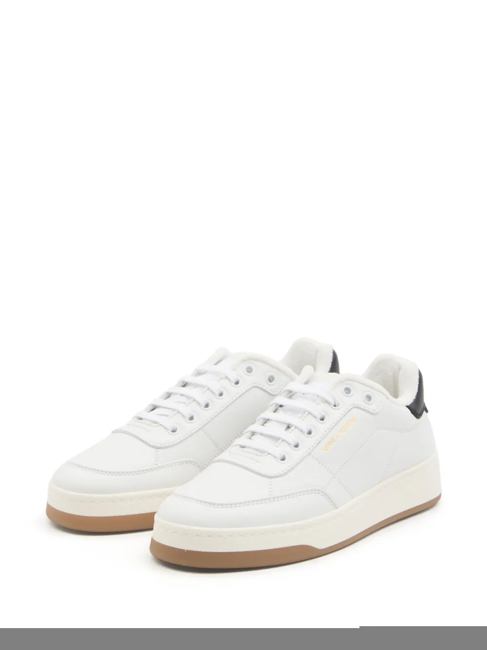Shop Saint Laurent Sl/61 Sneakers In White