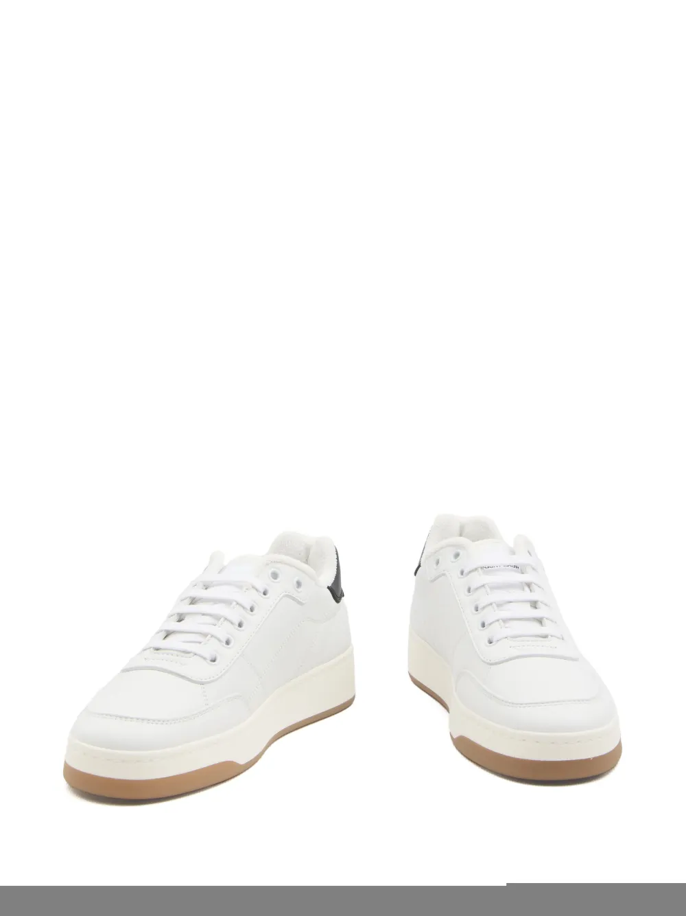 Shop Saint Laurent Sl/61 Sneakers In White