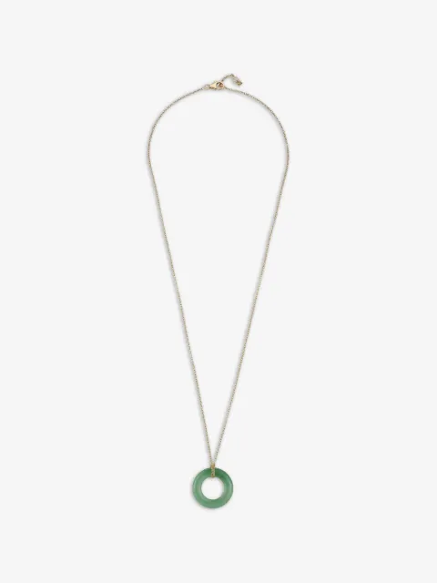 Mateo Donut jade necklace