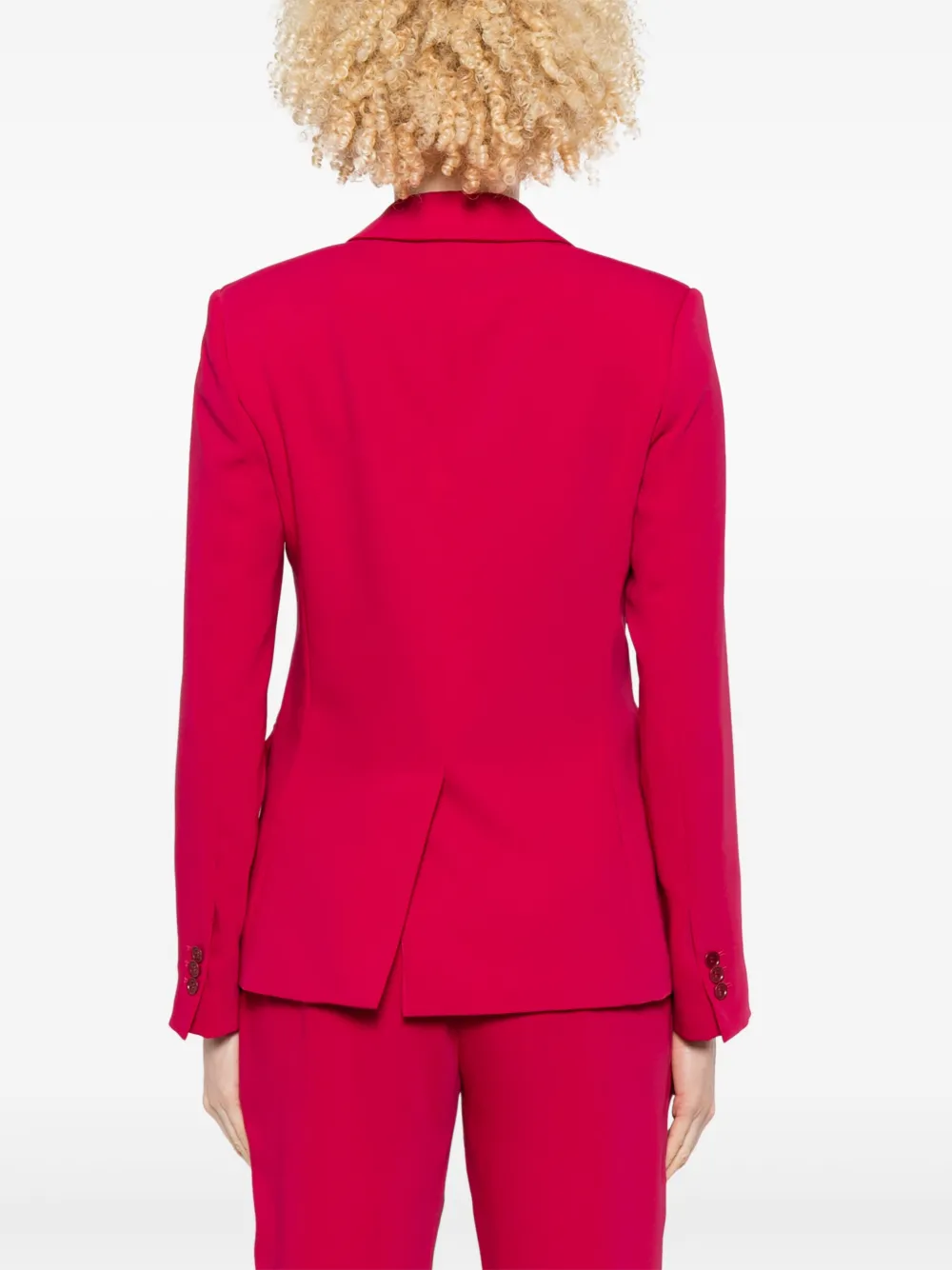 Shop P.a.r.o.s.h Single-breasted Blazer In Pink
