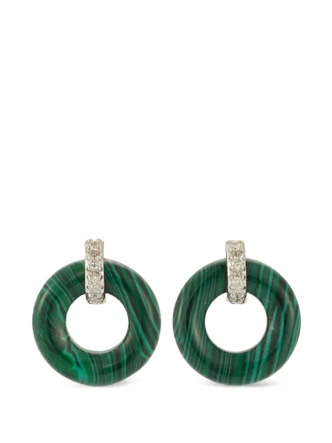 Mateo door knocker donut earrings