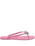 MACH & MACH double-heard flip flops - Pink