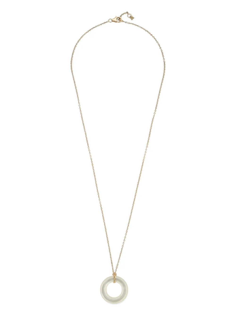 Mateo collier Donut en or 14ct à pendentif en nacre | or | Image 1