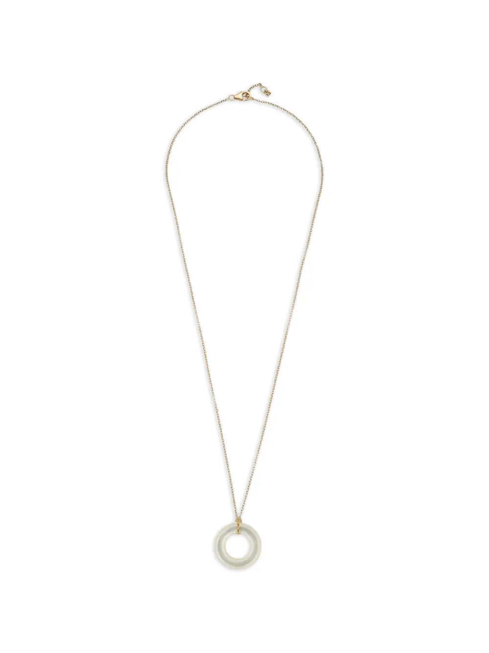 Mateo 14kt yellow gold Donut mother of pearl necklace - Oro