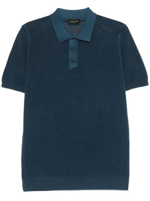 Roberto Collina knitted polo shirt