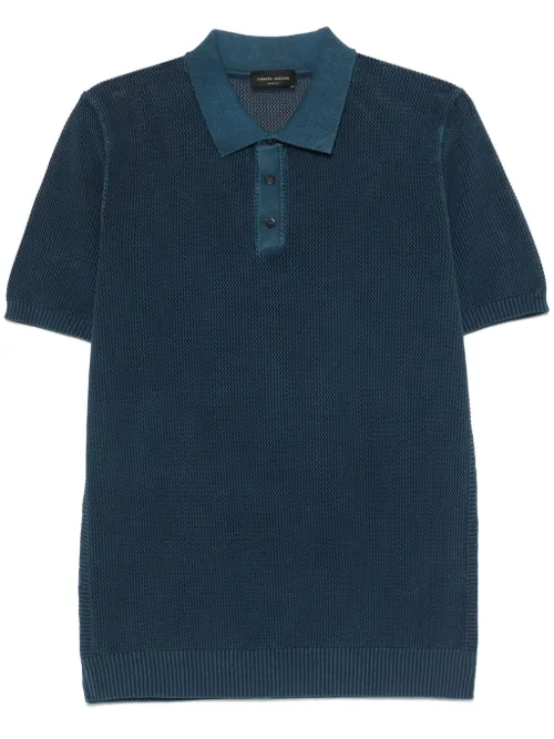 Polo en maille - Roberto Collina - Modalova