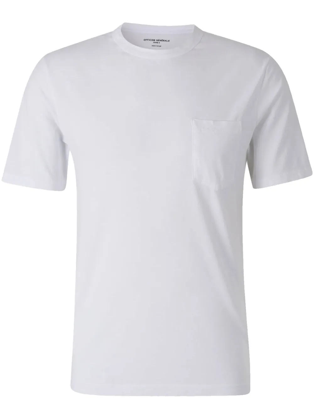 Officine Generale playera con bolsillo de parche | blanco | Image 1