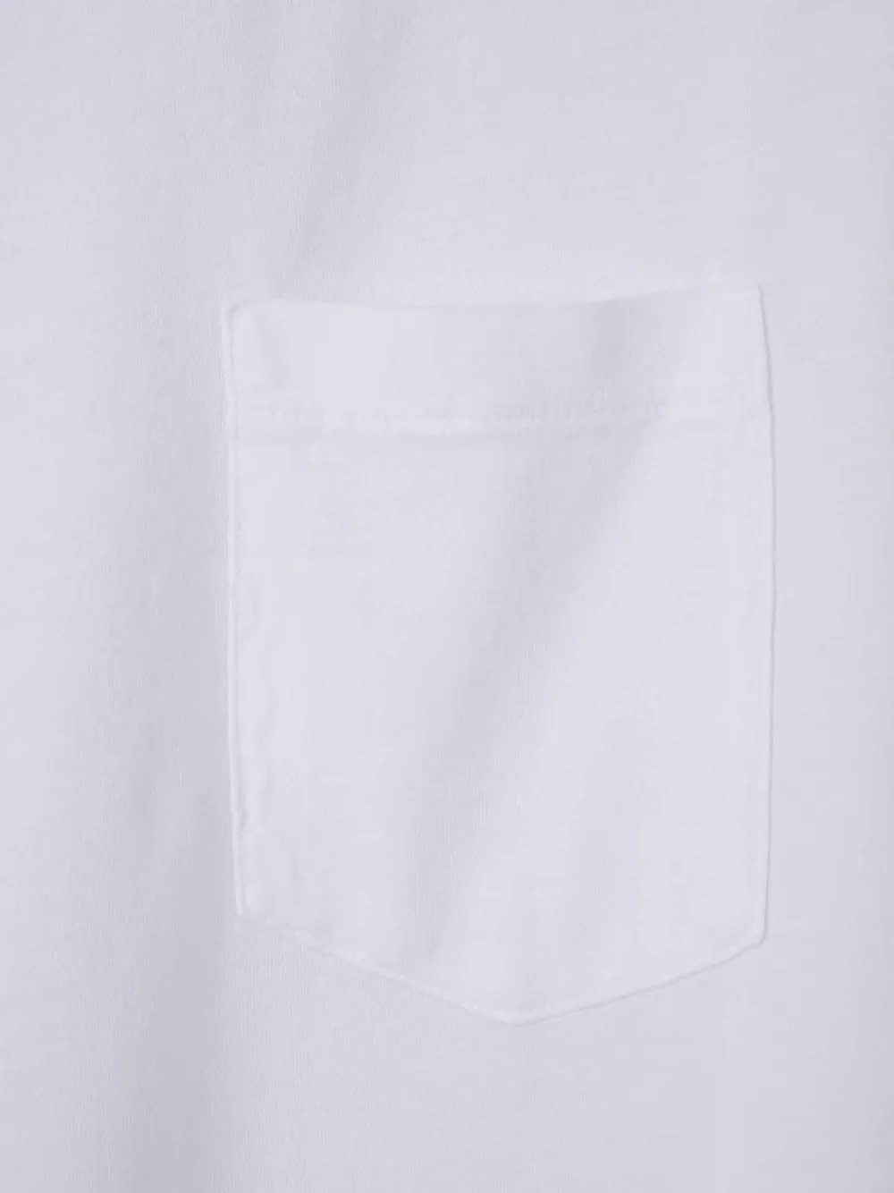 Officine Generale T-shirt met opgestikte zak Wit