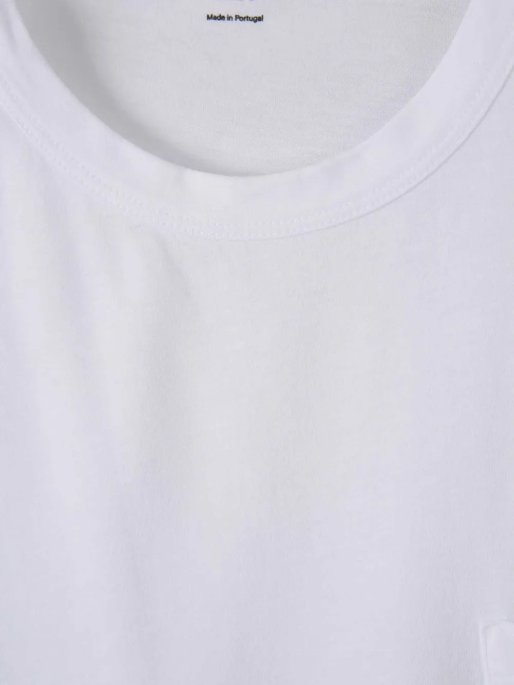 Officine Generale T-shirt met opgestikte zak Wit