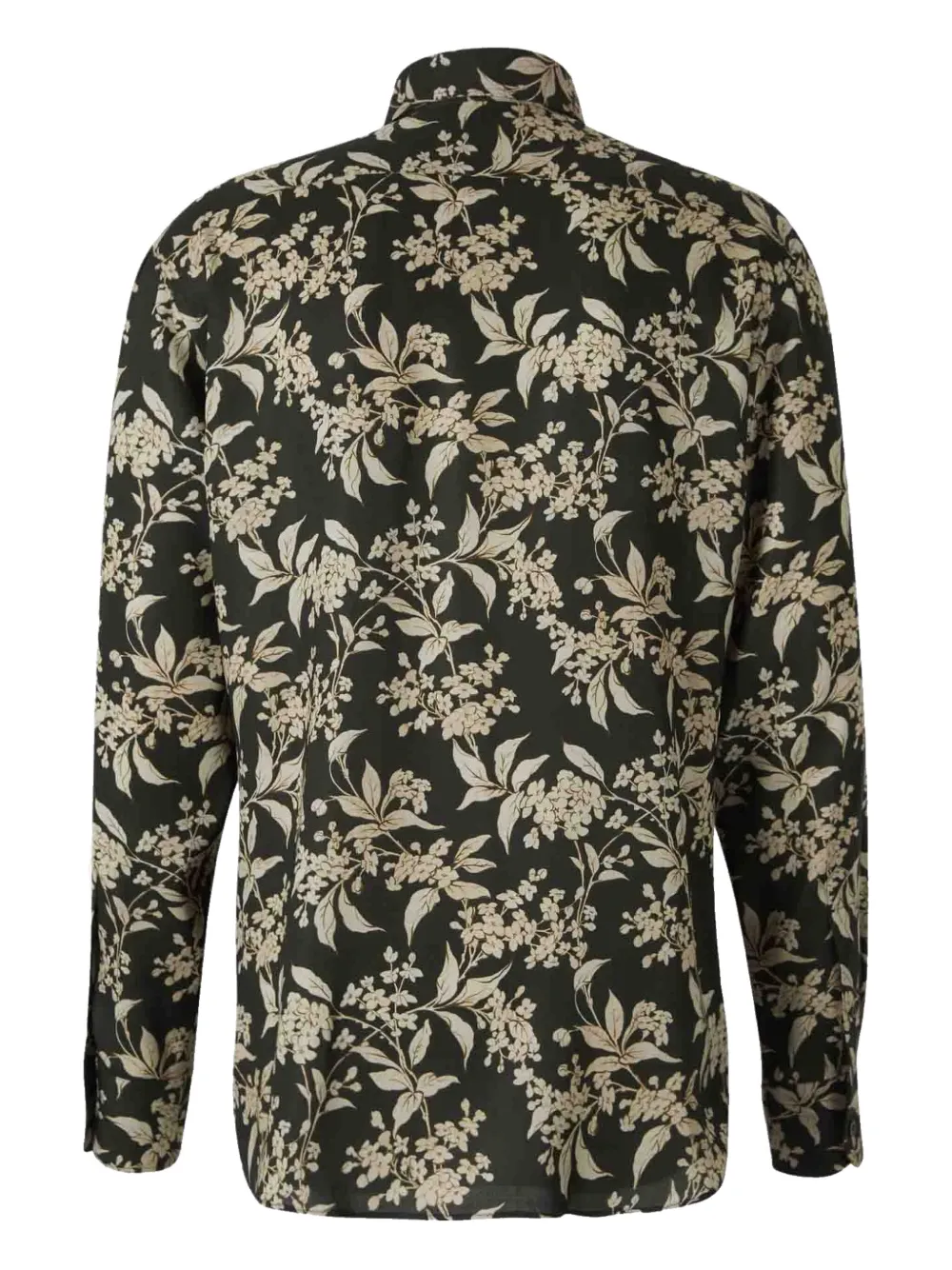 TOM FORD floral-print shirt - Zwart