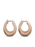 Ananya 18K rose gold Chakra hoop earrings - Pink