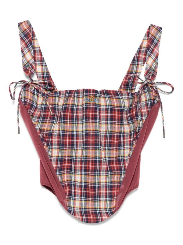 Vivienne Westwood チェック柄　コルセット★新品 Vivienne Westwood チェック柄コルセット☆新品