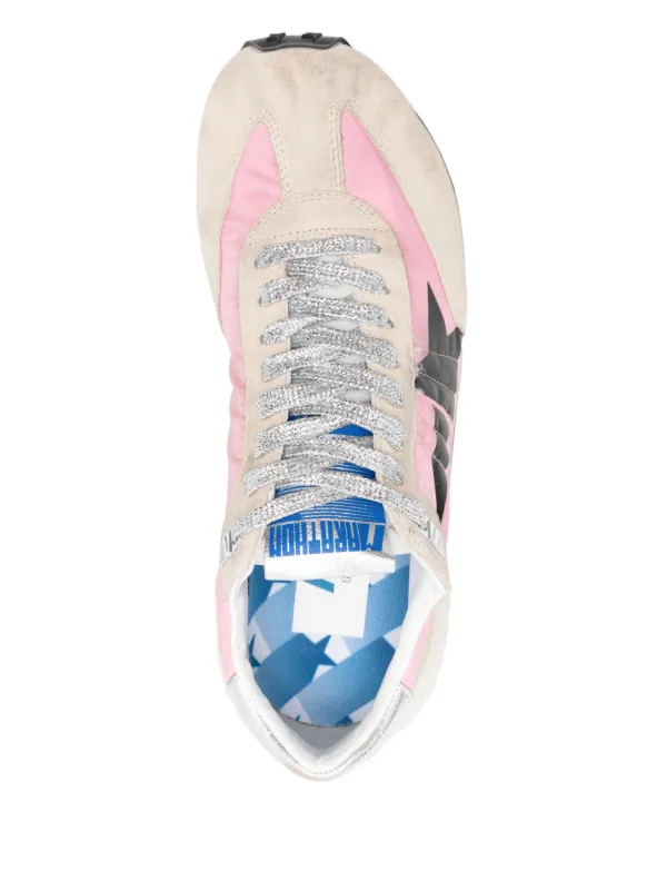 スニーカー GOLDEN GOOSE 'Matchstar' sneakers Pink Golden Goose - Superstar White Pink Star & Glitter Back Sneaker