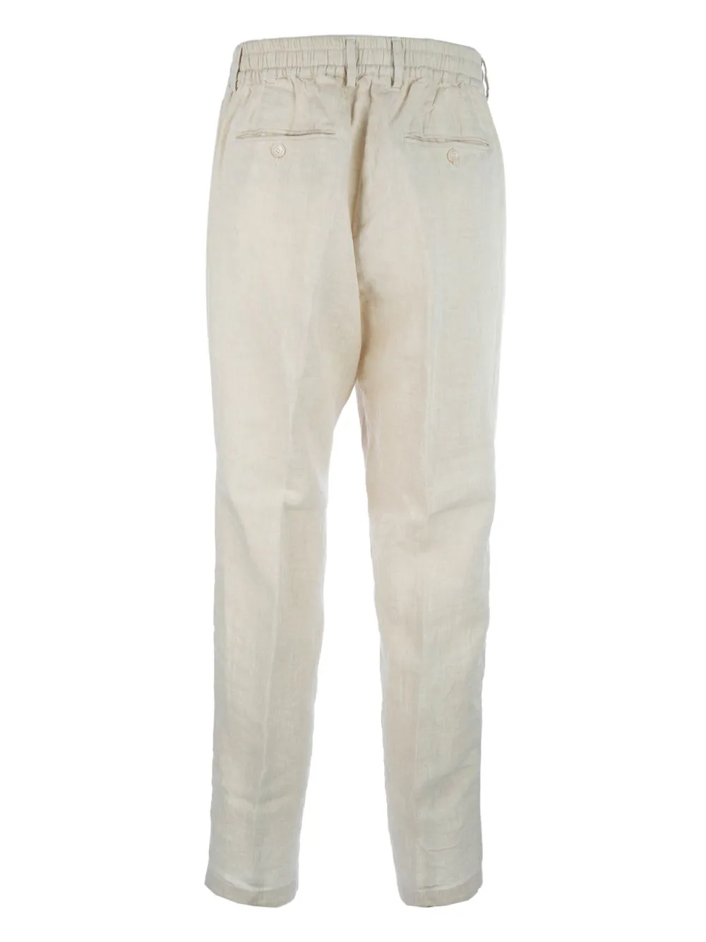 Cruna straight-leg trousers - Beige