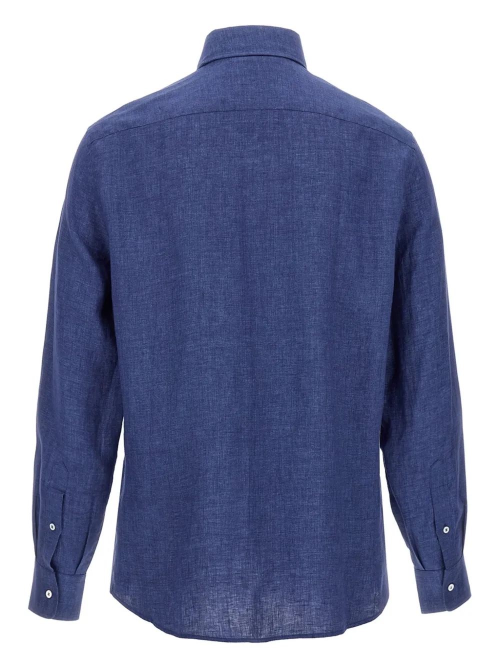 Brunello Cucinelli Linnen overhemd Blauw