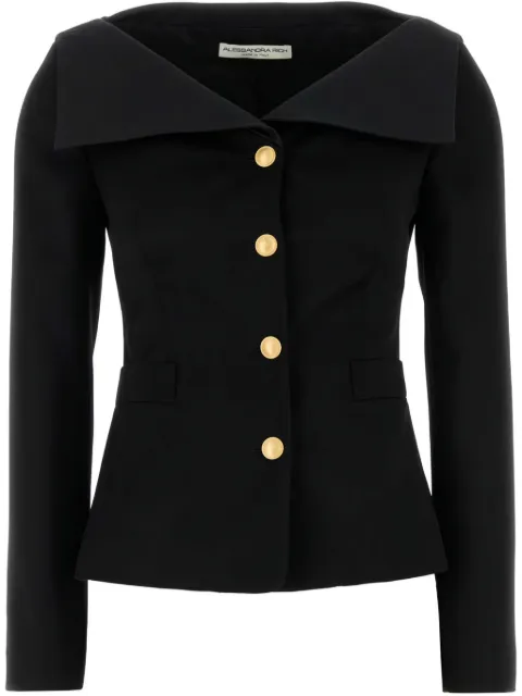Alessandra Rich blazer con botones