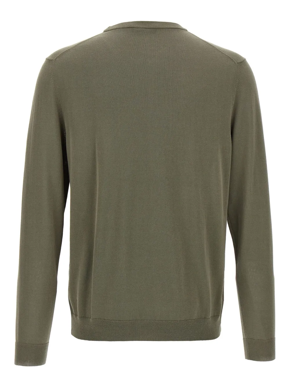 Zanone cotton sweater - Groen