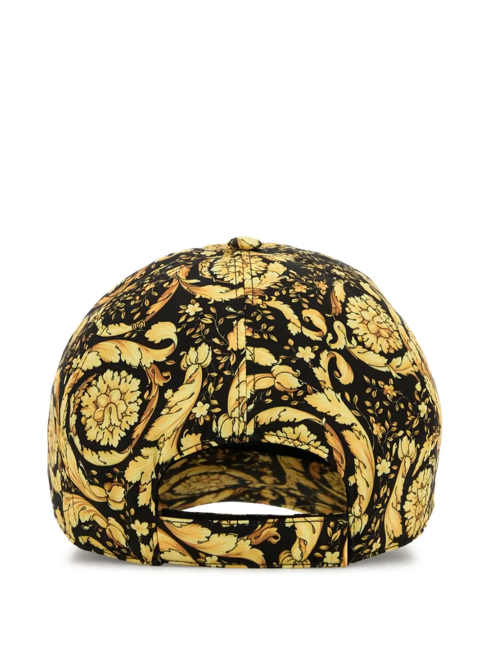 Versace Barocco-print baseball cap - Zwart