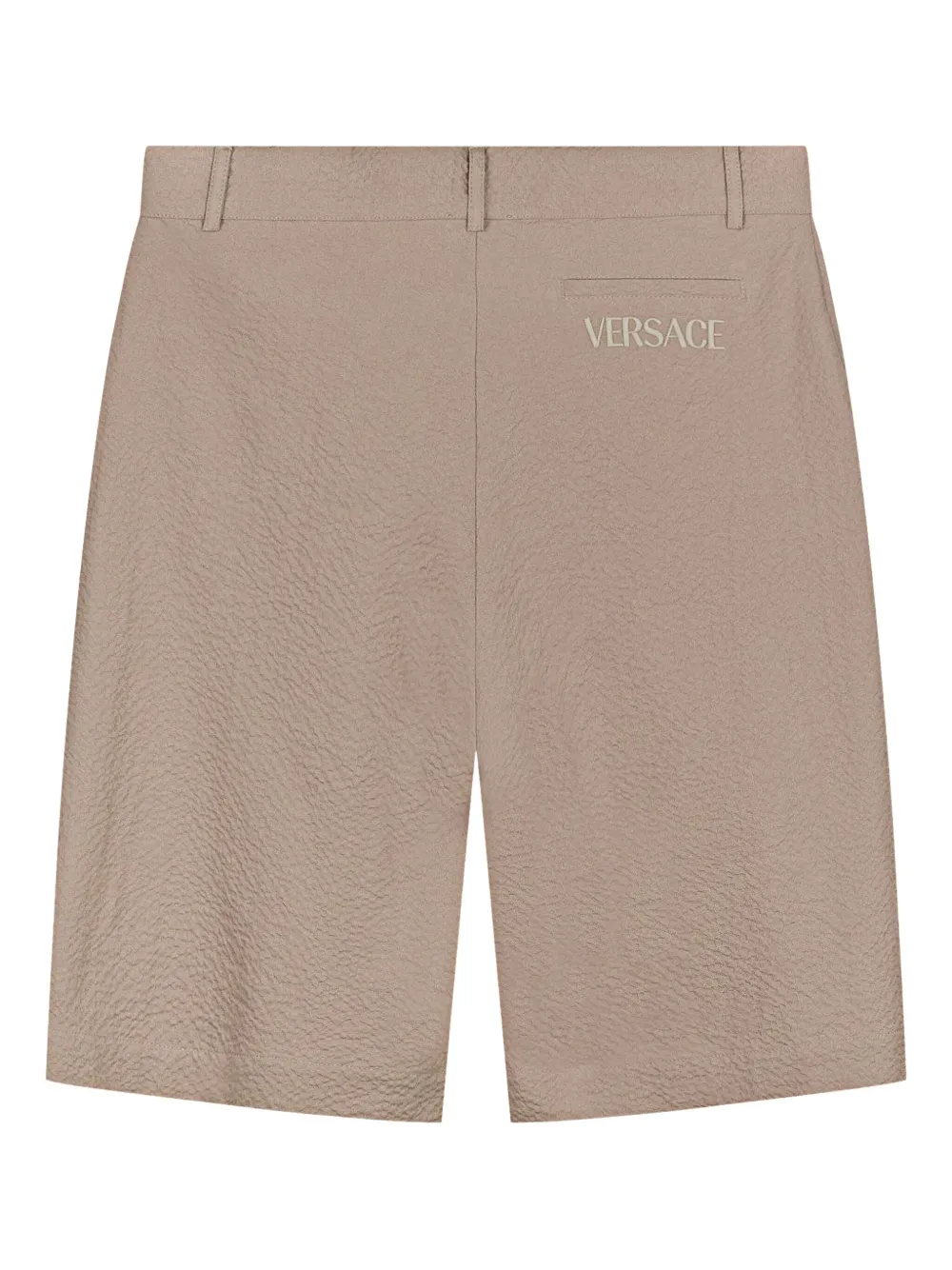 Versace Kids Seersucker shorts 2K950 SAND