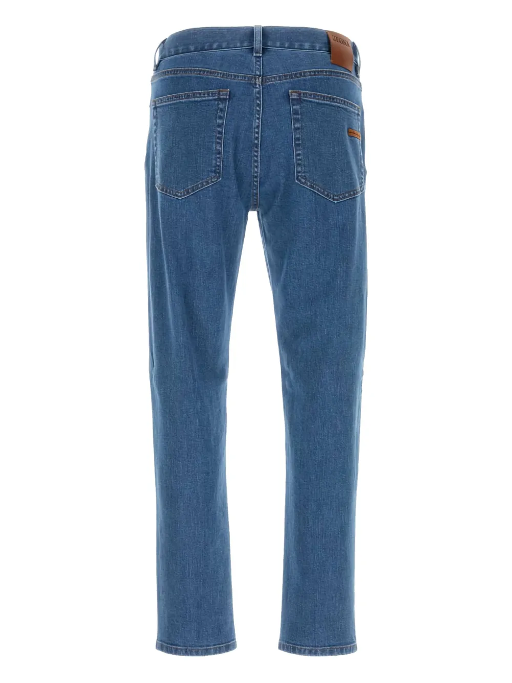 Zegna Jeans van stretch-denim - Blauw