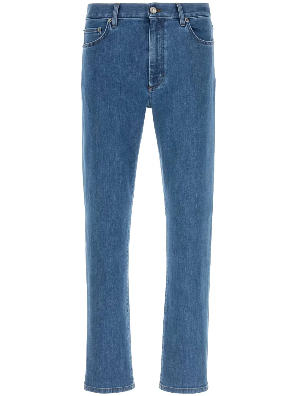 Zegna Jeans van stretch-denim Blauw