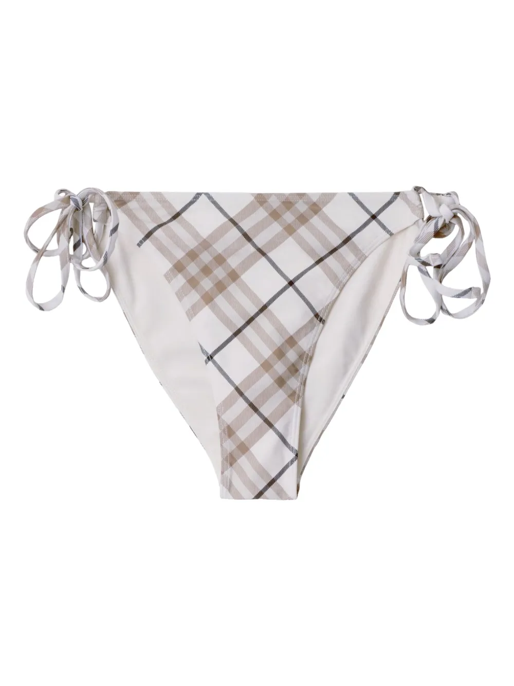 Burberry Geruite bikinislip Beige