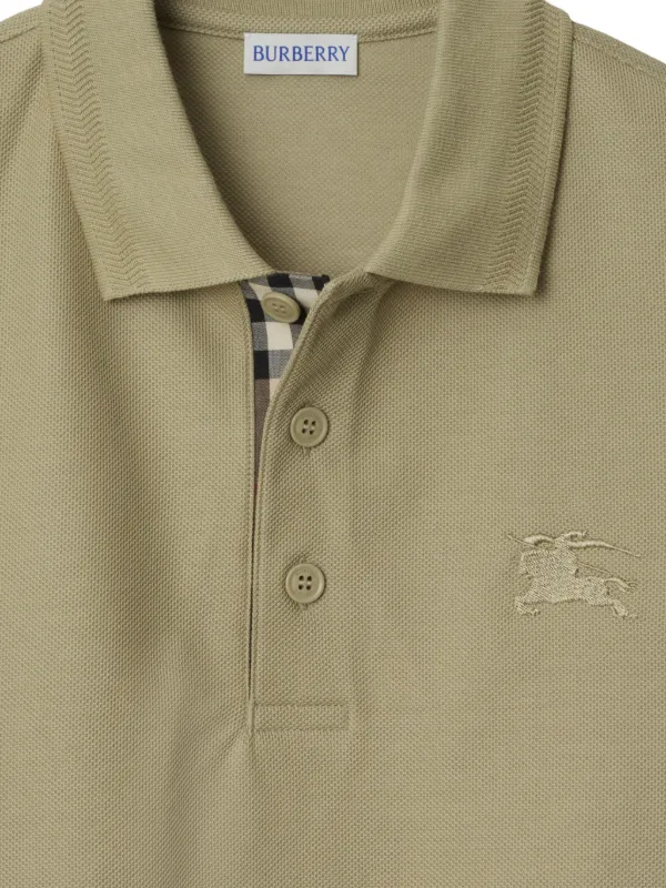 Burberry Cotton Polo Shirt | Green | FARFETCH