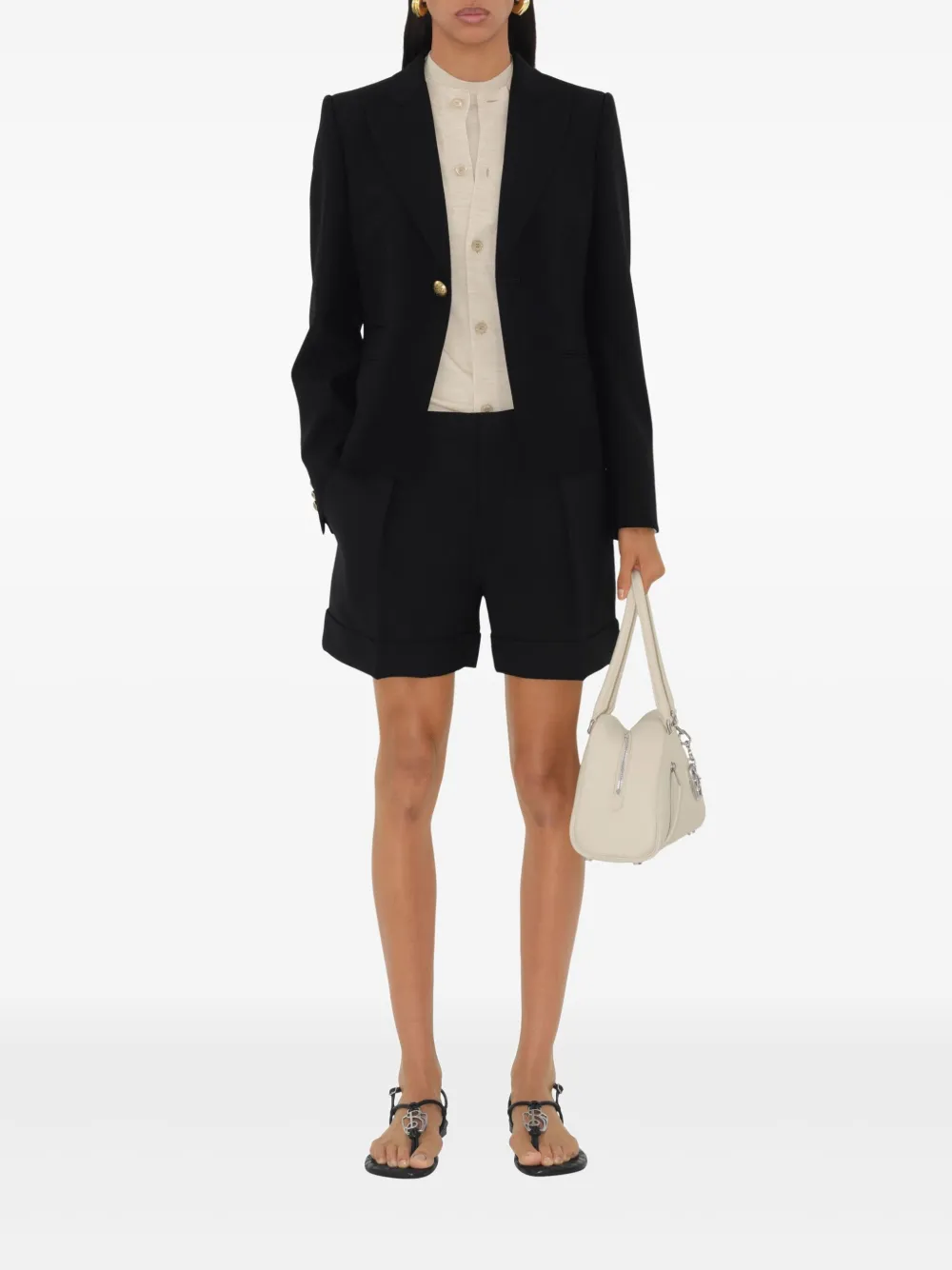 Burberry Formele shorts Zwart