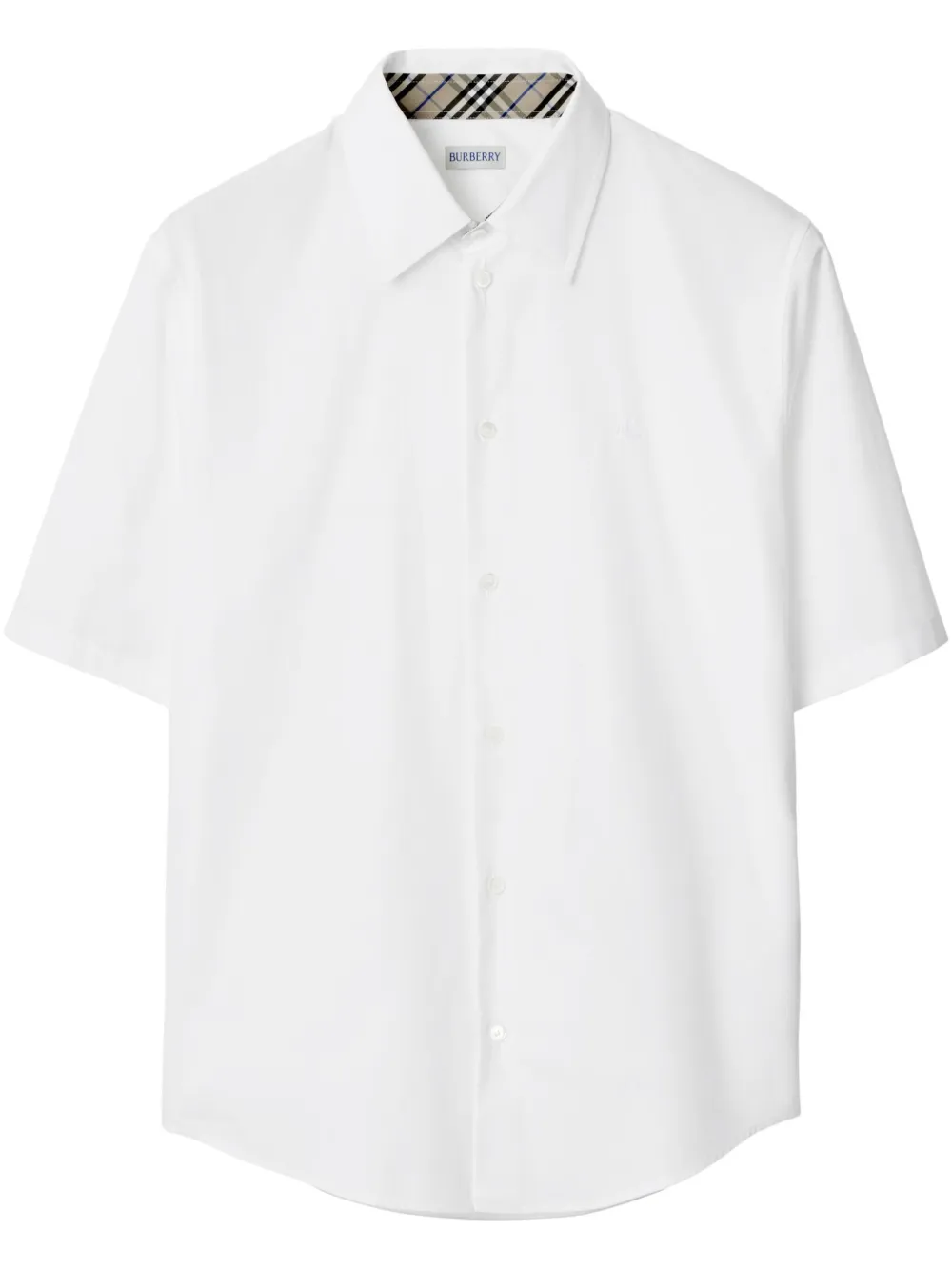 Burberry Popeline overhemd Wit