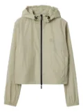 Burberry EKD-badge hoodie - Green