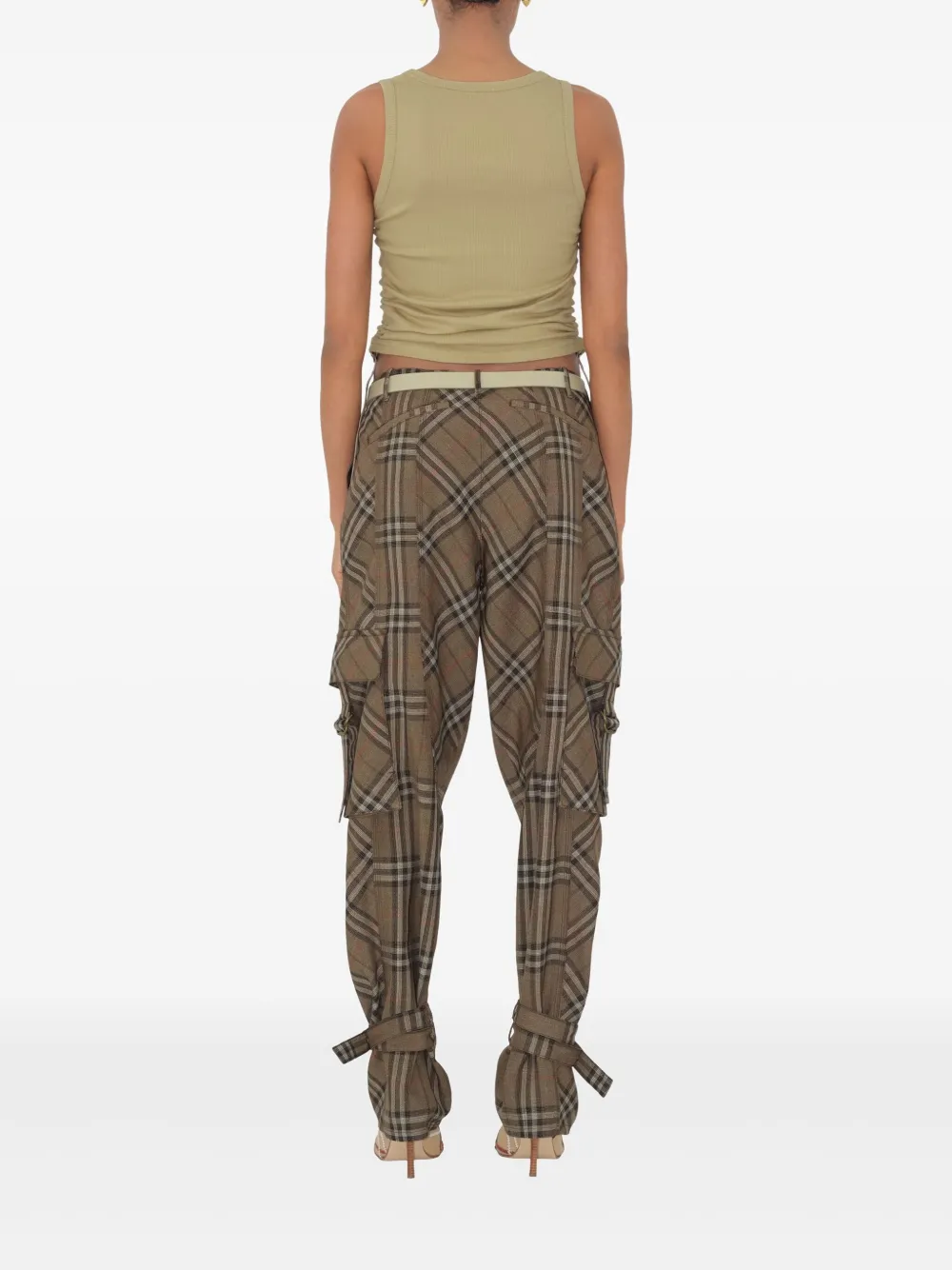 Burberry Straight broek Bruin