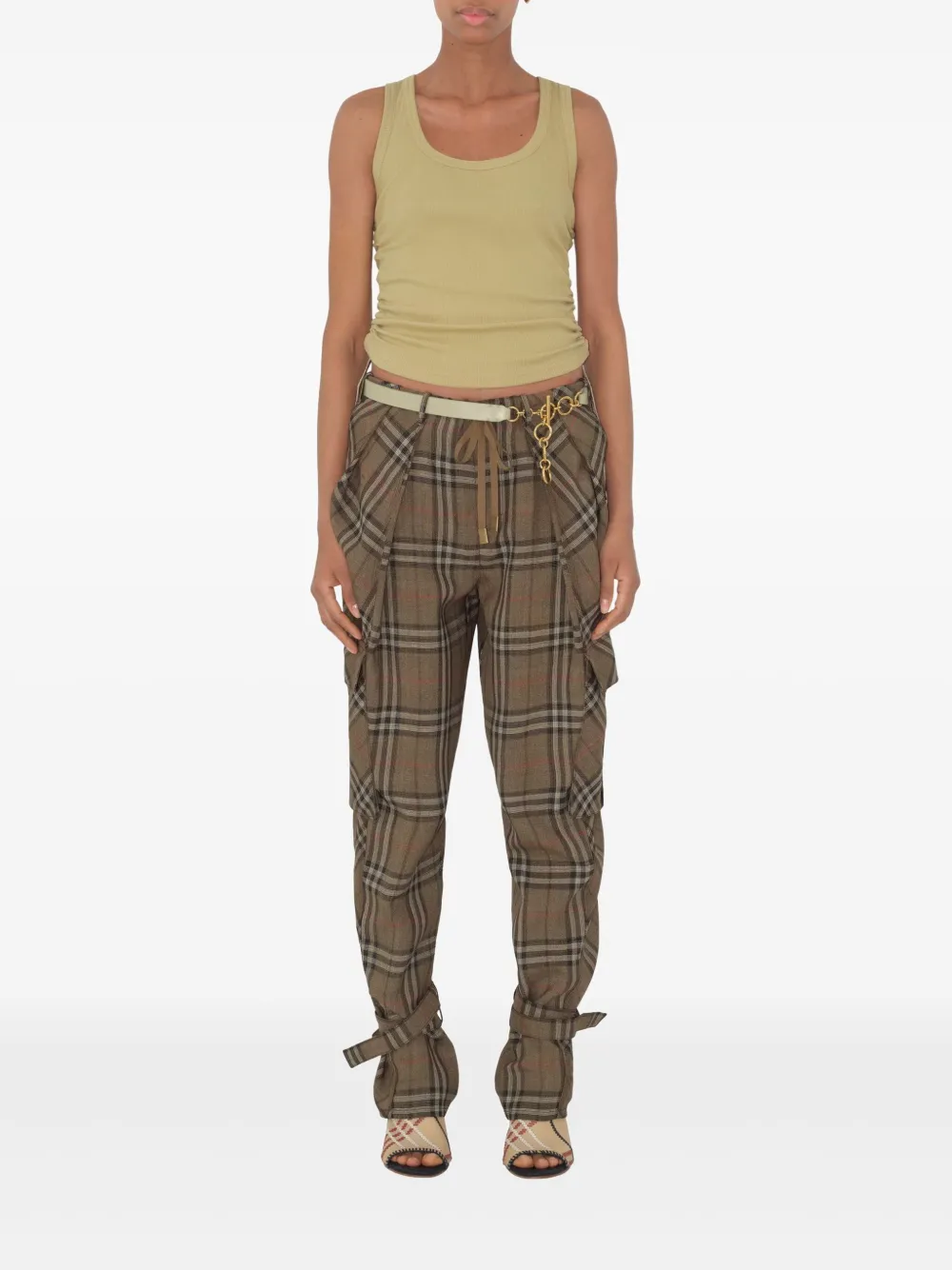 Burberry Straight broek Bruin