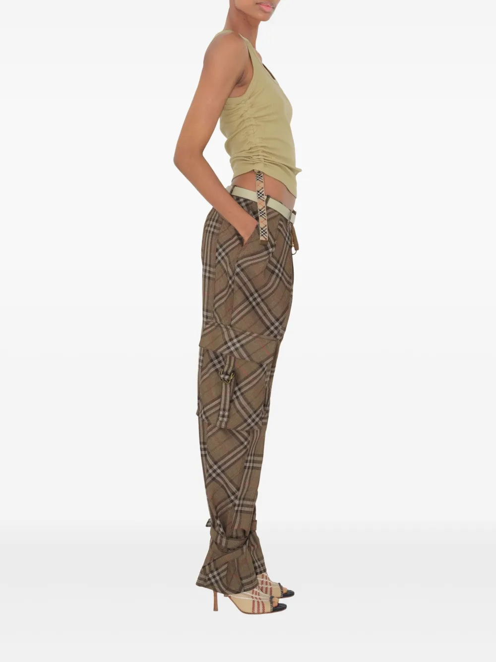 Burberry Straight broek Bruin