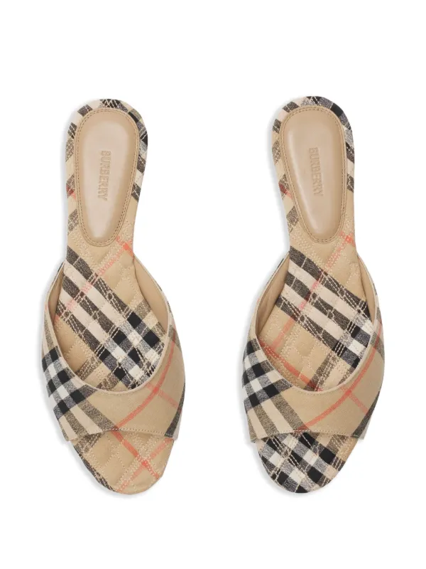 【BURBERRY】CHECK SLIPPERS 0400022138862_BLACK?wid=600&