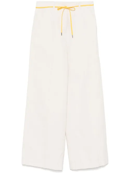 Pantalon à ceinture contrastante - ASPESI - Modalova