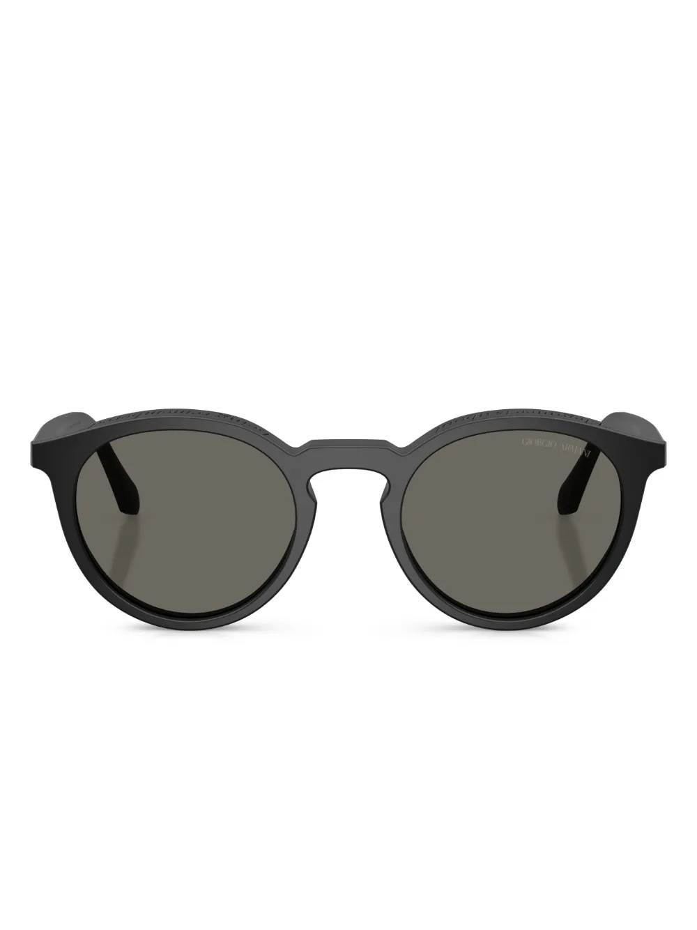 Giorgio Armani round-frame sunglasses | Black | Image 1