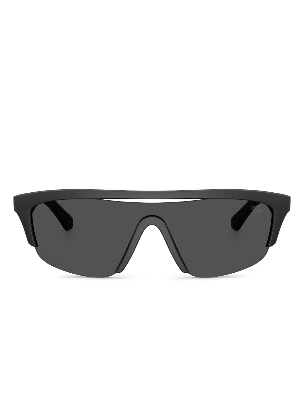 Burberry Eyewear Zonnebril met schild montuur Zwart