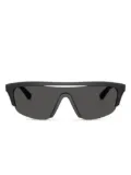 Burberry Eyewear shield-frame sunglasses - Black