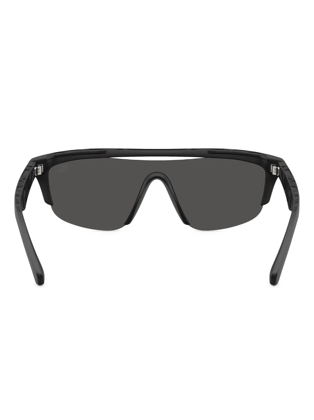 Burberry Eyewear Zonnebril met schild montuur Zwart
