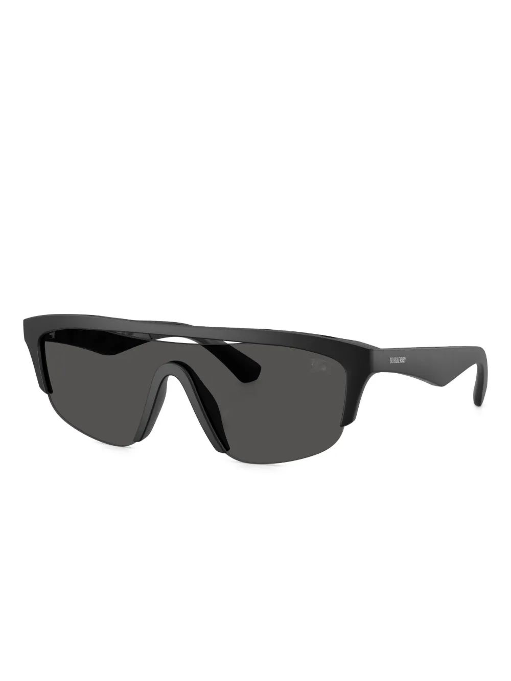 Burberry Eyewear Zonnebril met schild montuur Zwart
