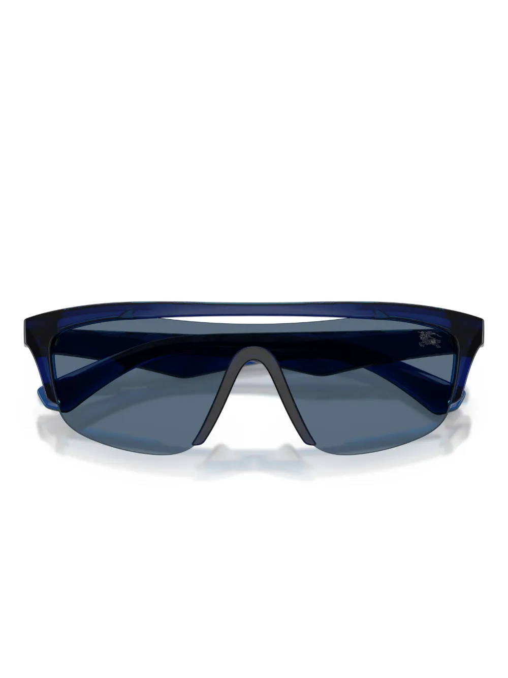 Burberry Eyewear Zonnebril met schild montuur Blauw