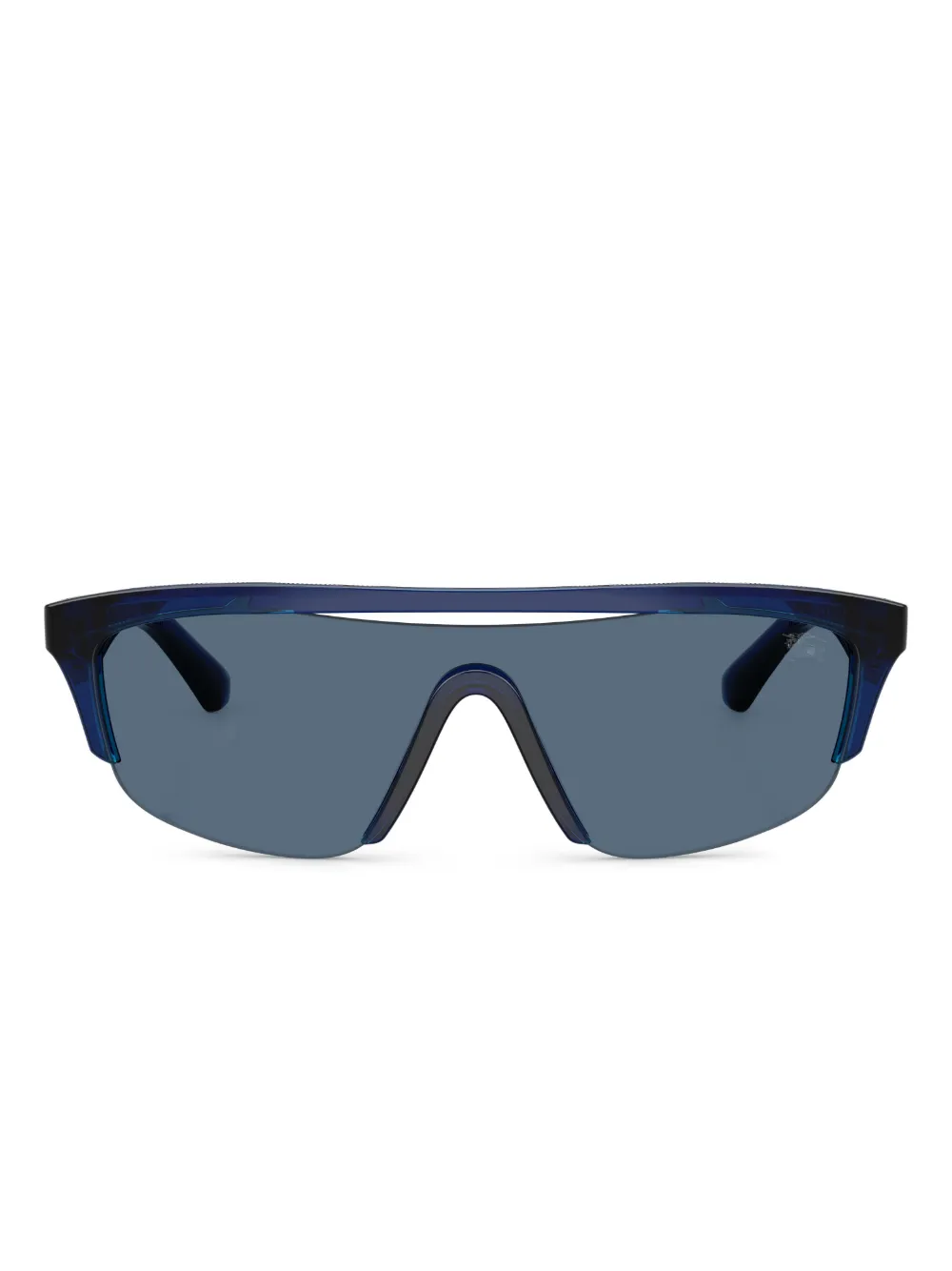 Burberry Eyewear shield-frame sunglasses | Blue | Image 1