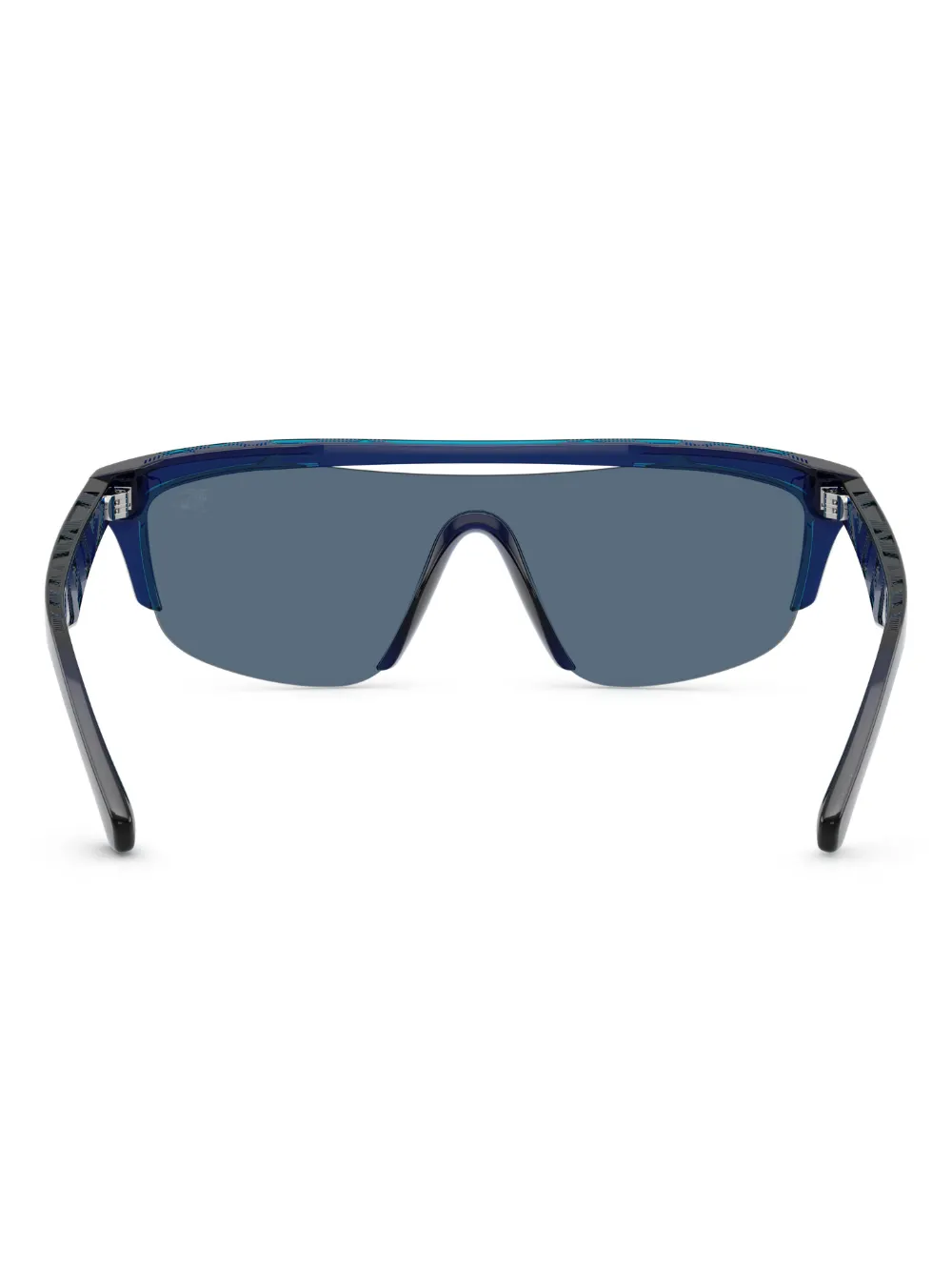 Burberry Eyewear Zonnebril met schild montuur Blauw