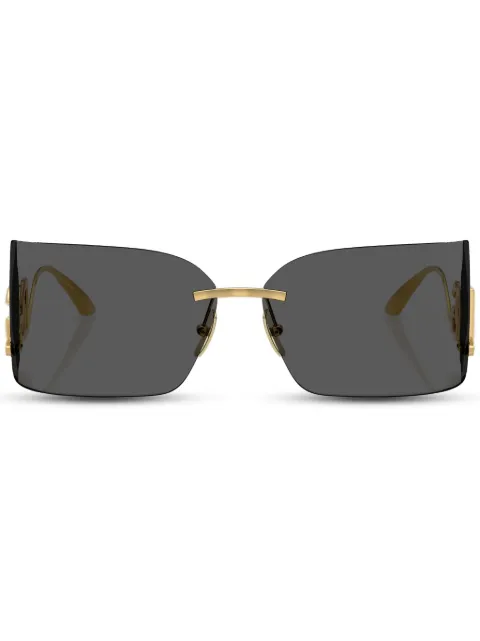 Dolce & Gabbana Eyewear logo-plaque sunglasses 