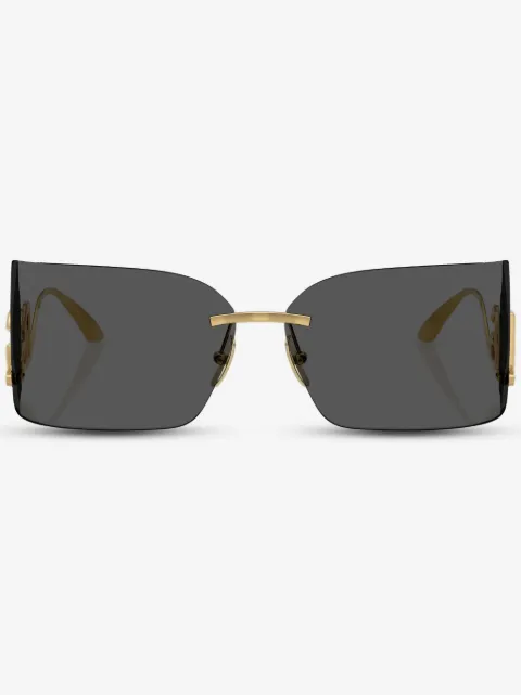 Dolce & Gabbana Eyewear logo-plaque sunglasses 
