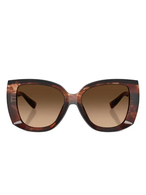 Lunettes de soleil à monture oversize - Dolce & Gabbana Eyewear - Modalova