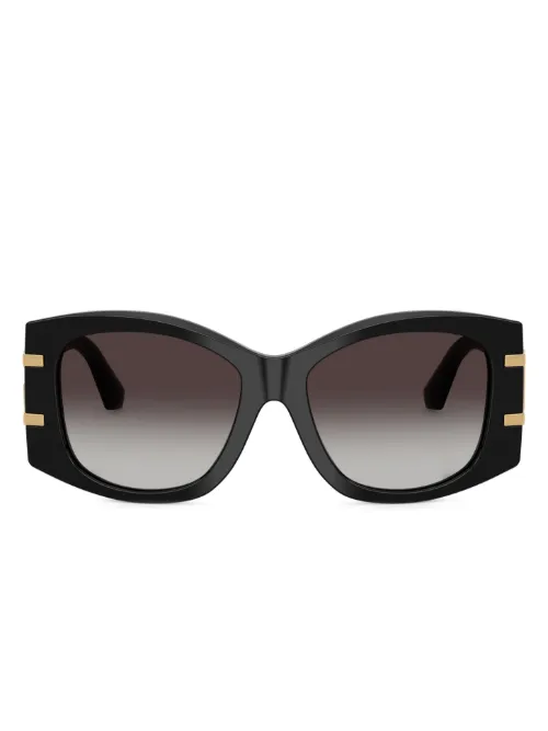 Lunettes de soleil à monture géométrique - Dolce & Gabbana Eyewear - Modalova